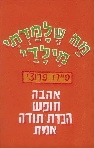 מה שלמדתי מילדי